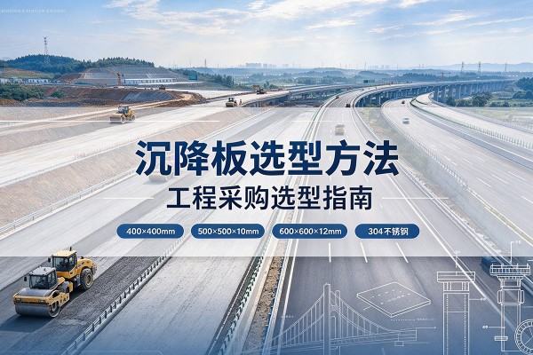 亚东沉降板选择方法