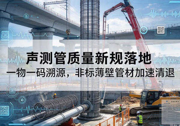 亚东声测管质量新规落地，一物一码溯源，非标薄壁管材加速清退