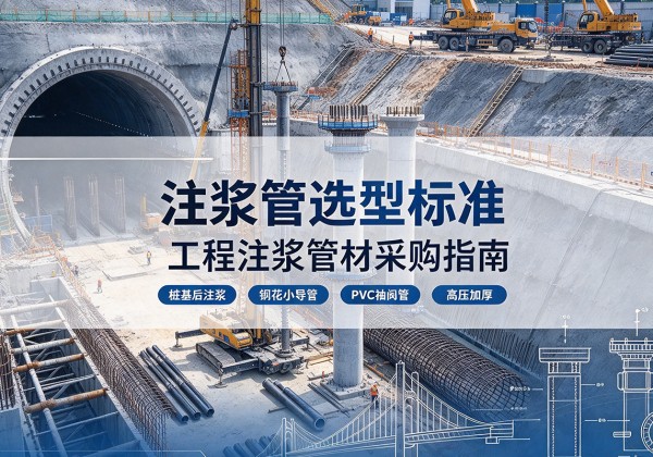 亚东注浆管选型标准